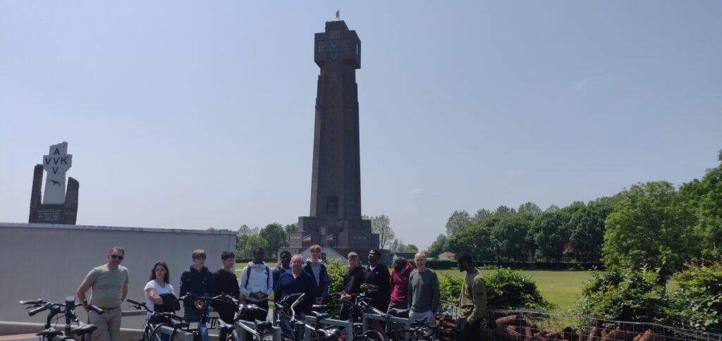 Met de fiets naar Diksmuide voor oorlogstoerisme