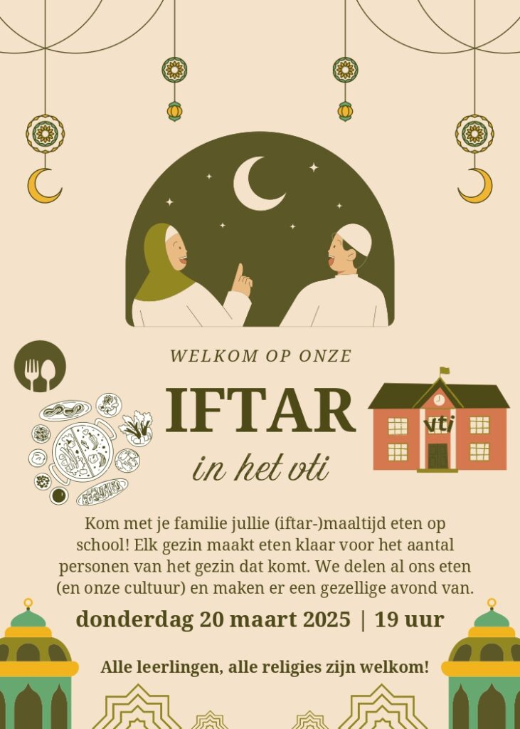 Iftar-maaltijd lokt volle Kateie